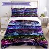 3pcs Duvet Cover Set (1*Duvet Cover + 2*Pillowcase, Without Core), Demon Slayer Print Soft All‑Season Bedding Set, Home Bedroom Decor Gift