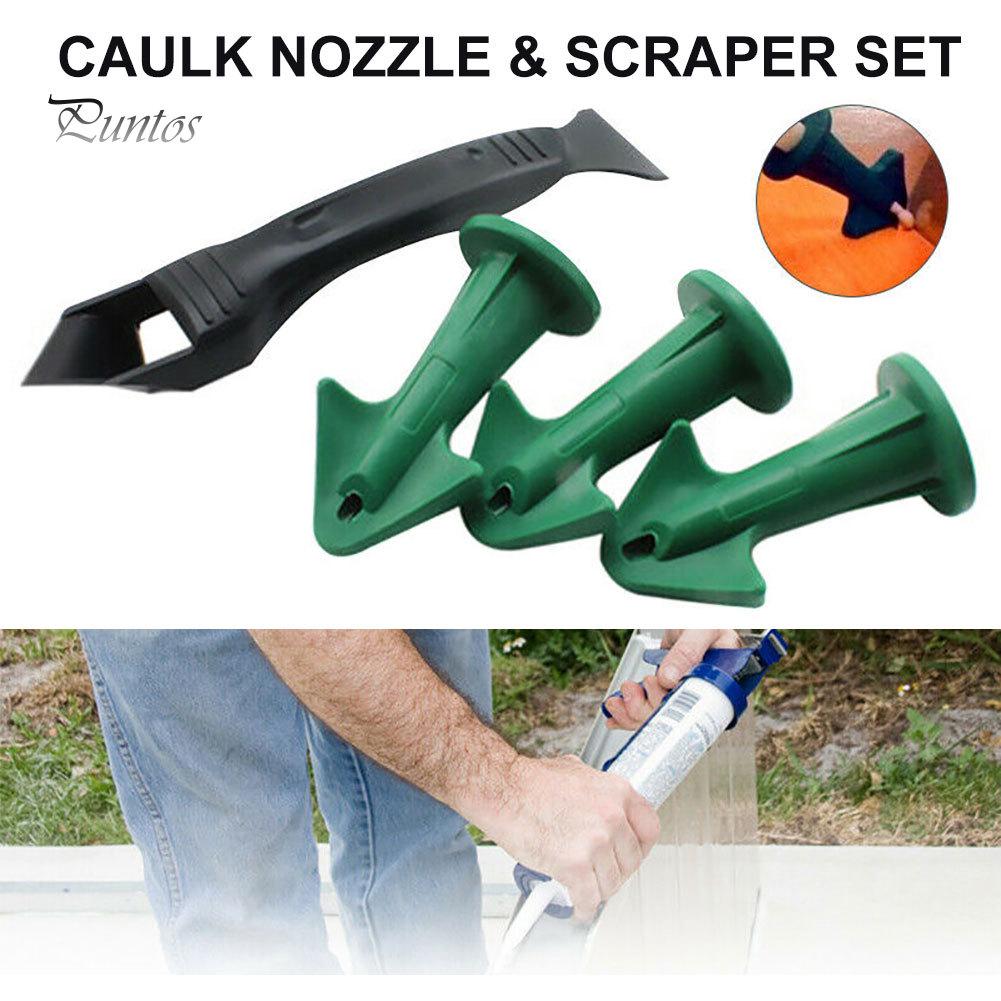Пластиковые многоразовые силиконовые насадки Puntos, набор скребков для герметизации, набор инструментов для герметизации