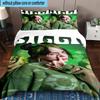 3PCS Bi-llie music Artwork 3pcs Bedding,Including 3PCS Duvet Cover And 2pcs Pillowcases Perfect for Christmas,Ideal for Bedroom, Dormitory