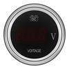 52mm Digital Voltmeter LCD Display Volt Meter for Car Truck Auto Engine Voltmeter Gauge 12V/24V