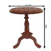 Wooden Coffee Center Folding Table Stool Unusual Designer Work Square Folding 48.26cm