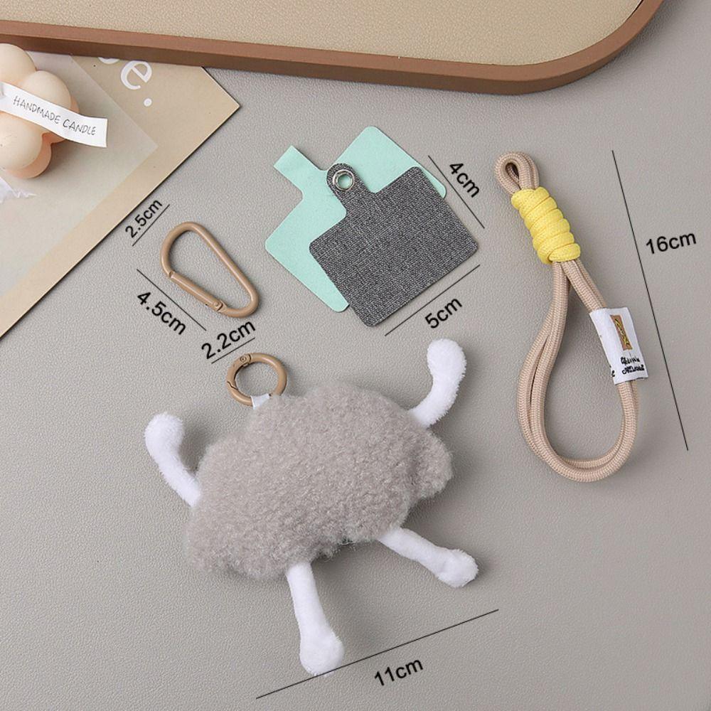 Сумка подвеска кукла облако кулон анти-потеряшка телефон шнурок цепочка портативный брелок праздничный подарок