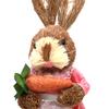 Easter Bunny 35 Sisal Figurine Christmas Decoration
