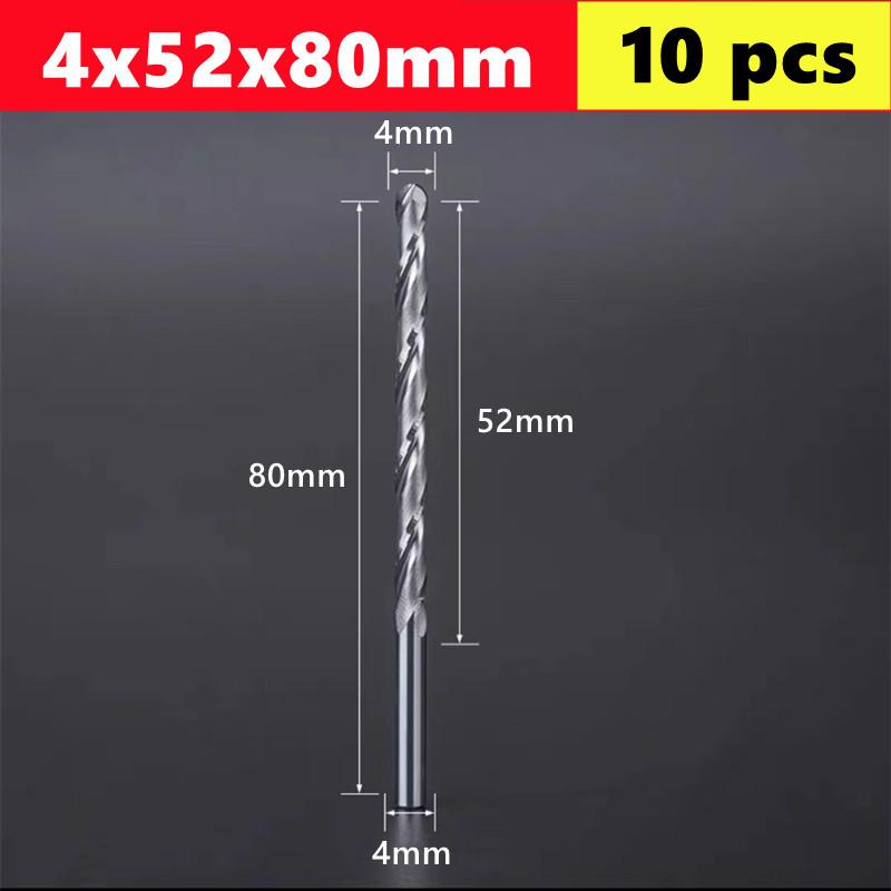 10pcs 2 Flute Ball Nose End Mill 4mm Shank CNC Router Bit Carbide End Mill Spiral Milling Cutter for Woodworking