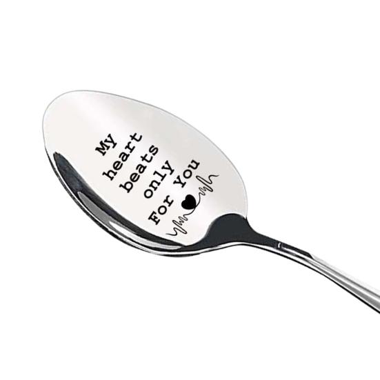 Длинная ручка для еды, ложка для еды, свадебный банкет, большая поверхность зеркала для десерта, легкая очистка