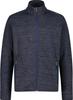 Куртка CMP Мужская куртка из меланжевого стрейч-флиса (30E9707) stretch Fleece (30E9707) blue mel.-limegreen
