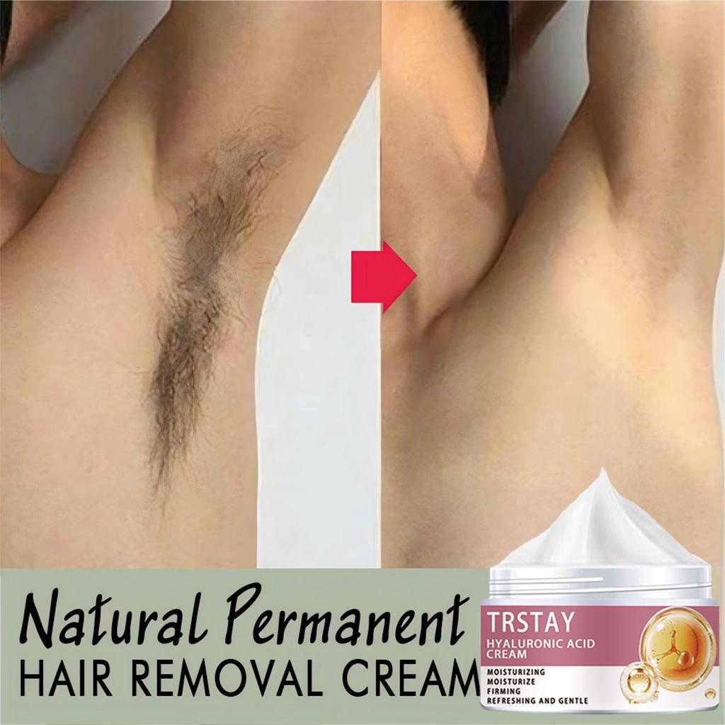 Крем для удаления волос, восстанавливает влагу, устраняет сухость, защищает кожу от повреждений, балансирует воду и жир, делает кожу нежной и гладкой.