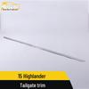 Highlander Tailgate Trim: Rear Trunk Anti-Scratch Bumper Protector for 15 Models