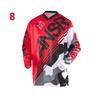  2022 cycling suit printed universal off-road motorcycle suit long-sleeved breathable top summer men's spot