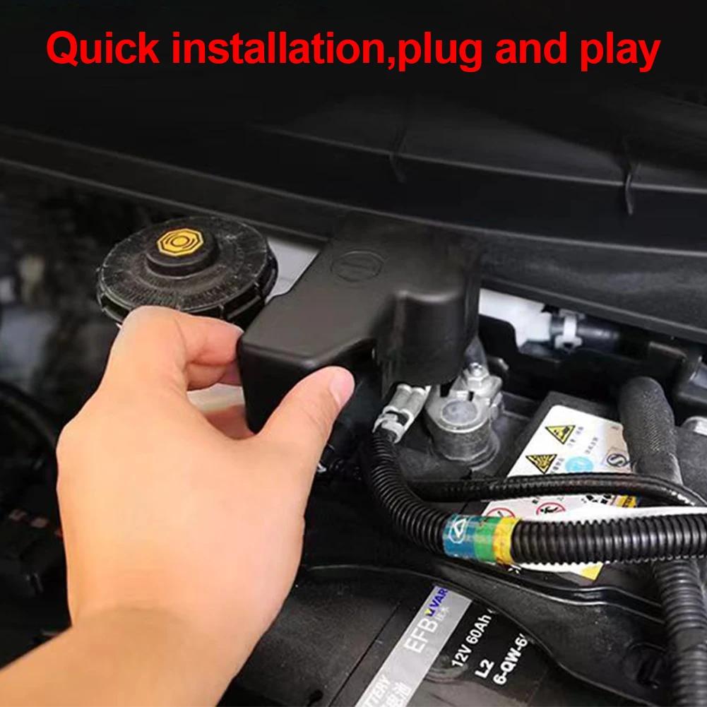 Автомобильный аккумулятор, анод, защита от отрицательного электрода, защитная крышка терминала для Mazda 2 3 6 CX-5 CX-4 CX5 Axela Atenza 2013-2018