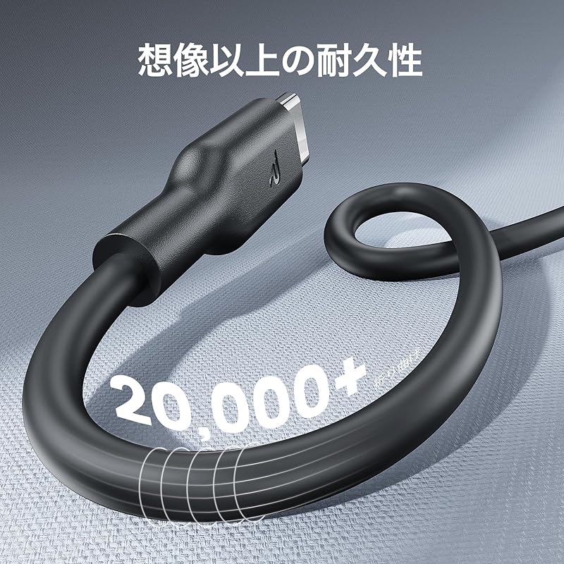 [USB A To USB C 1m X 2 + USB 1m X 2 Pieces ]USB Cable RAMPOW Type C 60W/3A Fast Charging PD3.0/QC3.0 Compatible USB2.0 Standard iPhone 16/16e/iPhone