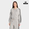 Adidas Adicolor 3 Stripes Short Zip Hoodie Jx5282