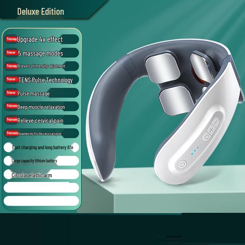 Kangzuo Портативный умный массажер для шеи