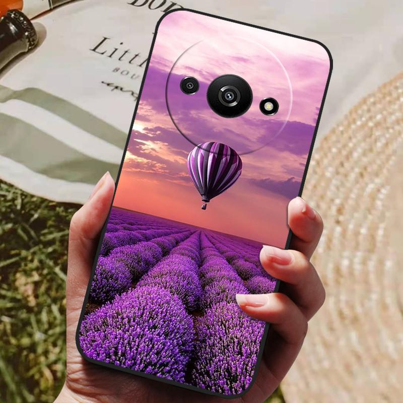 Чехол для Xiaomi Redmi A3, роскошный силиконовый чехол для телефона Redmi A3, полностью защитный чехол для Redmi A3 A 3 6.71" с мультяшным рисунком.