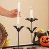 Halloween Candlestick Assembly, Iron Candlestick, Dining Table, Indoor Home Tabletop Decorative Item