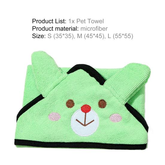 Полотенце для ванной с героями мультфильмов, впитывающее воду, предотвращающее простуду, абсорбент, быстросохнущее полотенце для собак