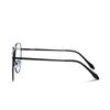 Round Style Alloy Frame One-piece Nose Pads Fashion Photochromic Reading Glasses +0.75 To +4