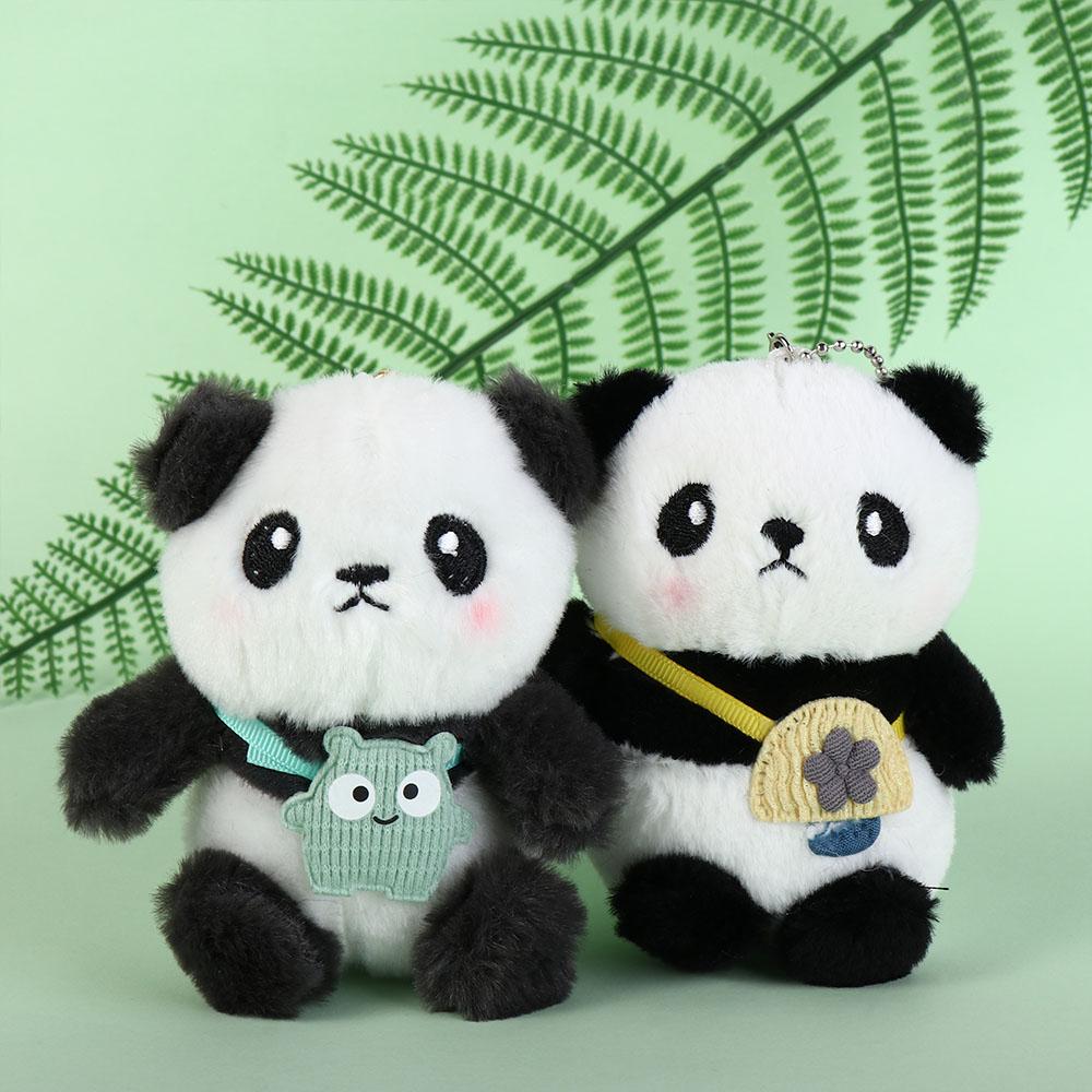 PP Cotton Cute Panda Keychain Plush Trend Female