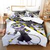 Fashion 3D Printing  Anime Murder Drones Bedding Set Cartoon Three-piece Set Adult Kid Bedroom Duvet Cover Sets  Home Textiles