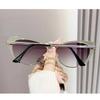 Outdoor Gradient Cat Eye Sunglasses Women Men Colorful Minimalist Sun Glasses Mirror Black Colors Designer Brand Fashion