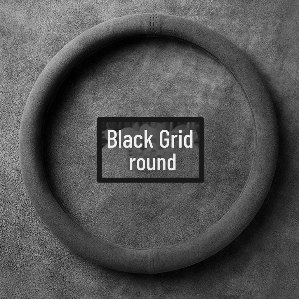 Дышащий, впитывающий пот чехол на руль в форме буквы D из замши для всех сезонов