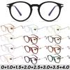New Vintage Round Frame Reading Glasses for Women Men Large Frame Anti Blue Light Presbyopia Glasses Transparent Color Lenses