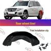 Подкрылки передние/задние Mercedes-Benz W204 и брызговики GLK (GLK200, GLK350, GLK260)