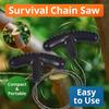 Manual Hand Steel Rope Chain Saw Practical Portable Emergency Survival Gear Steel Wire Kits Travel Tools