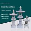 Bluestone Stone Lantern: Zen Landscape Decoration for Gardens and Courtyards