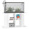 VidaXL Aquarium Stand, White, 100x40x60 Cm, Engineered Wood, Aquarium Cabinet with Storage 833583