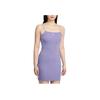 Sportswear Chill Knit Comfortable Solid Color Sleeveless Dress Women Dresses Soft-Purple Sail-White FN4158-527