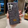 Чехол со стразами, блестками и бриллиантами для Samsung Galaxy S23 S24 S25 S26 Ultra Plus, задняя панель с металлическим логотипом, полноразмерная защитная крышка