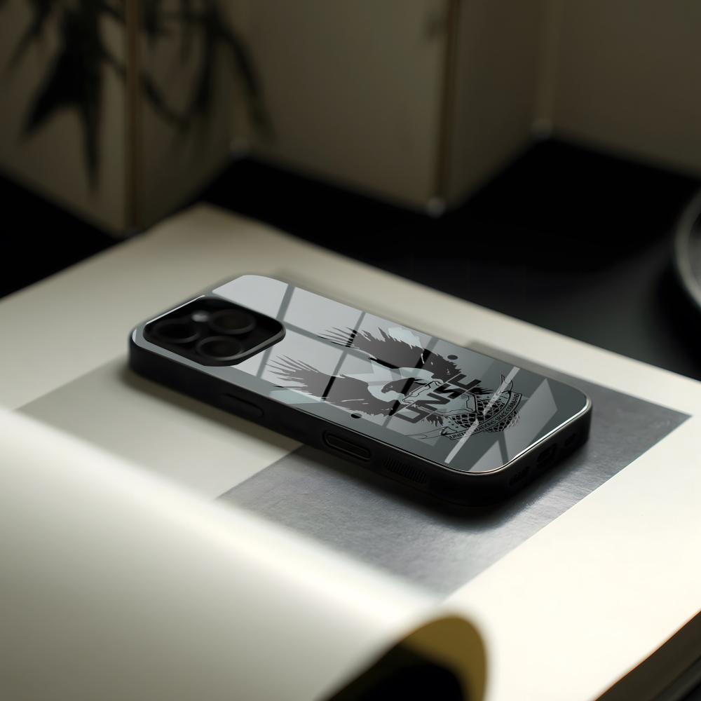 Hot U-UNSC Pattern Phone Case Glass For IPhone17 Air 16 15 17 14 2024 Pro Max 13 12 11 X XS XR Plus For Samsung S 26 24 23 22 Ul