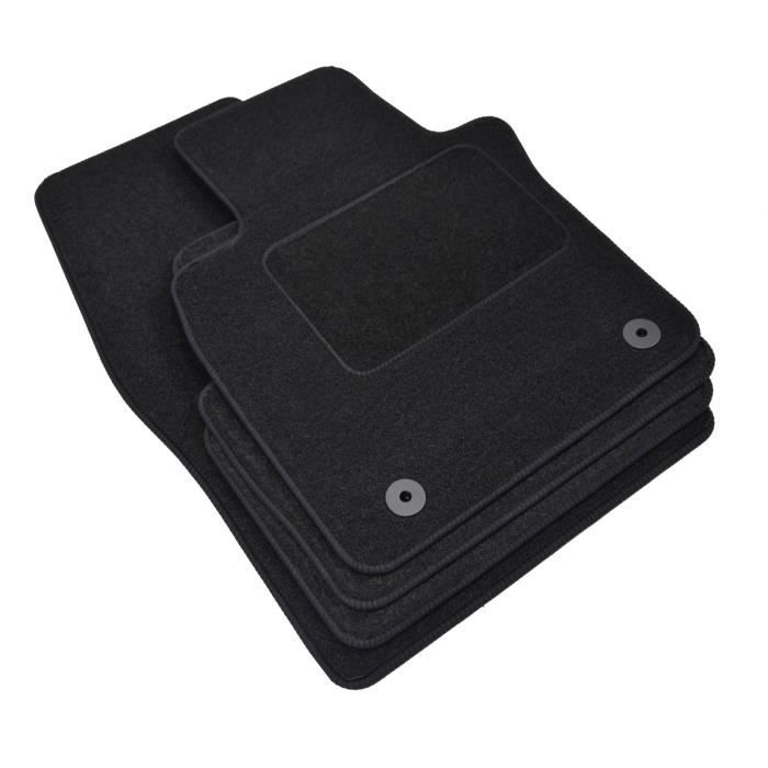 Tapis De Sol - Mazda - CX30 - Velours Noir - 4 Pièces - Ajustement Précis