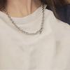 Unisex Hong Kong Style Punk Hip-Hop Thick Chain Clavicle Necklace