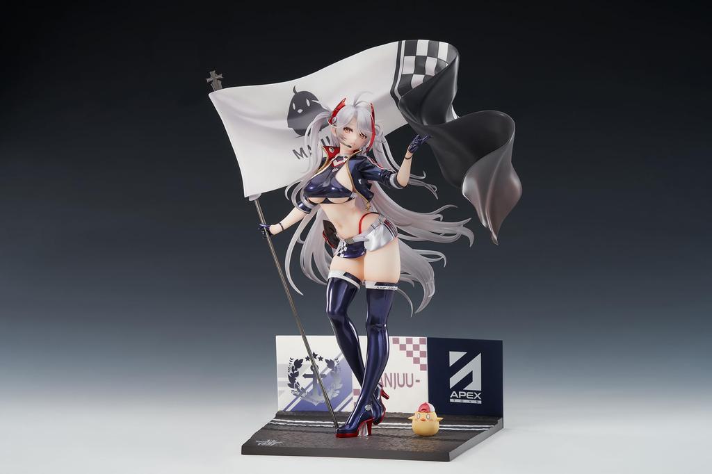 Azur Lane Prinz Eugen Final Lap масштаб окрашенная готовая фигурка Ver. 1/7 ПВХ и АБС