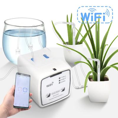 Умная система автоматического полива с двойным насосом и управлением по Wi-Fi - Мобильное дистанционное управление для полива балкона и комнатных растений