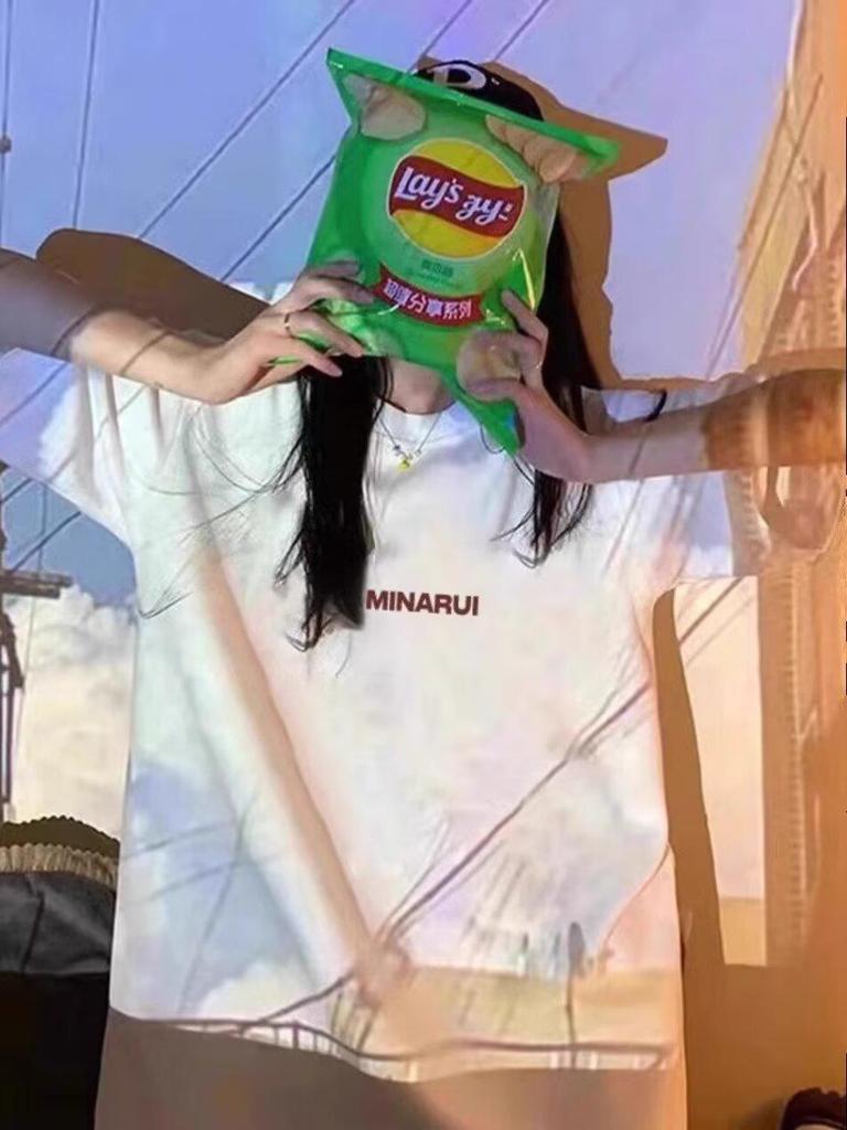 Подростковая китайская трендовая футболка унисекс ПАНК с пятью рукавами, тяжелая, для пар