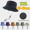 XXXL 66 см Новый нейлоновый быстросохнущий водонепроницаемый большая голова ведро шляпы летние защита от солнца большого размера шляпы от солнца уличная рыбацкая шляпа