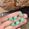 Tibetan Magnesite Adai Carved Beads: Passion Fruit Seeds & Star Moon Bracelet Accessories