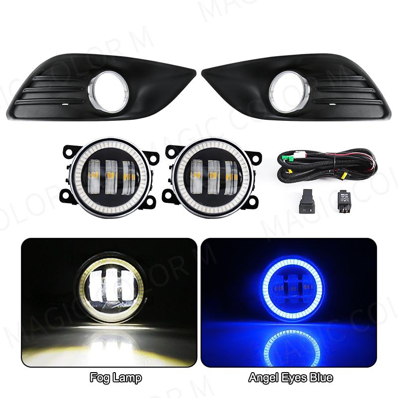 Для Ford Focus Focus 2 MK2 2009 2010 2011 Противотуманные фары LED DRL Дневные ходовые огни Галогенные автомобильные фары Автомобильные аксессуары 12 В