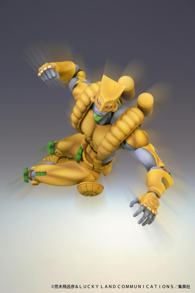 Фигурка Medicos Super Action JoJo Часть 3 The World Прибл.. 165 мм ПВХ АБС Нейлон