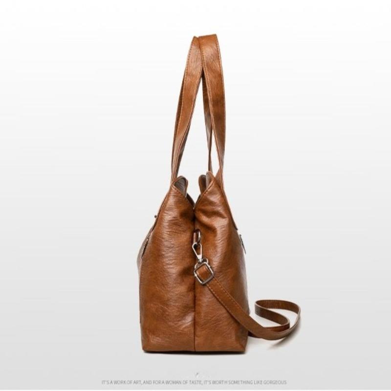 Модные сумки-тоут с верхней ручкой для женщин, роскошные кожаные сумки и кошельки, женская сумка высокого качества через плечо, повседневная сумка-тоут