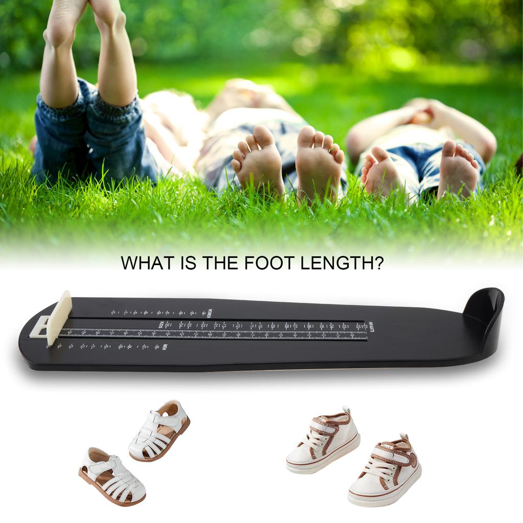 Стандартное металлическое устройство для измерения стопы Точный инструмент для определения размера для мужчин, женщин, детей Домашнее использование, профессиональное