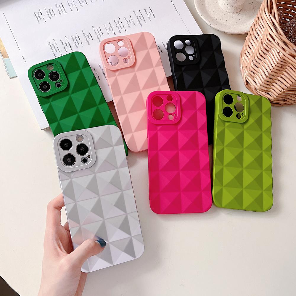 Новый мягкий силиконовый чехол с бриллиантами для Iphone 13 12 11 Pro Max, простая задняя крышка для Iphone 11 12 13, модные шикарные чехлы