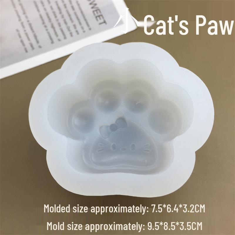Симпатичная силиконовая форма в виде лапы животного для выпечки и рукоделия