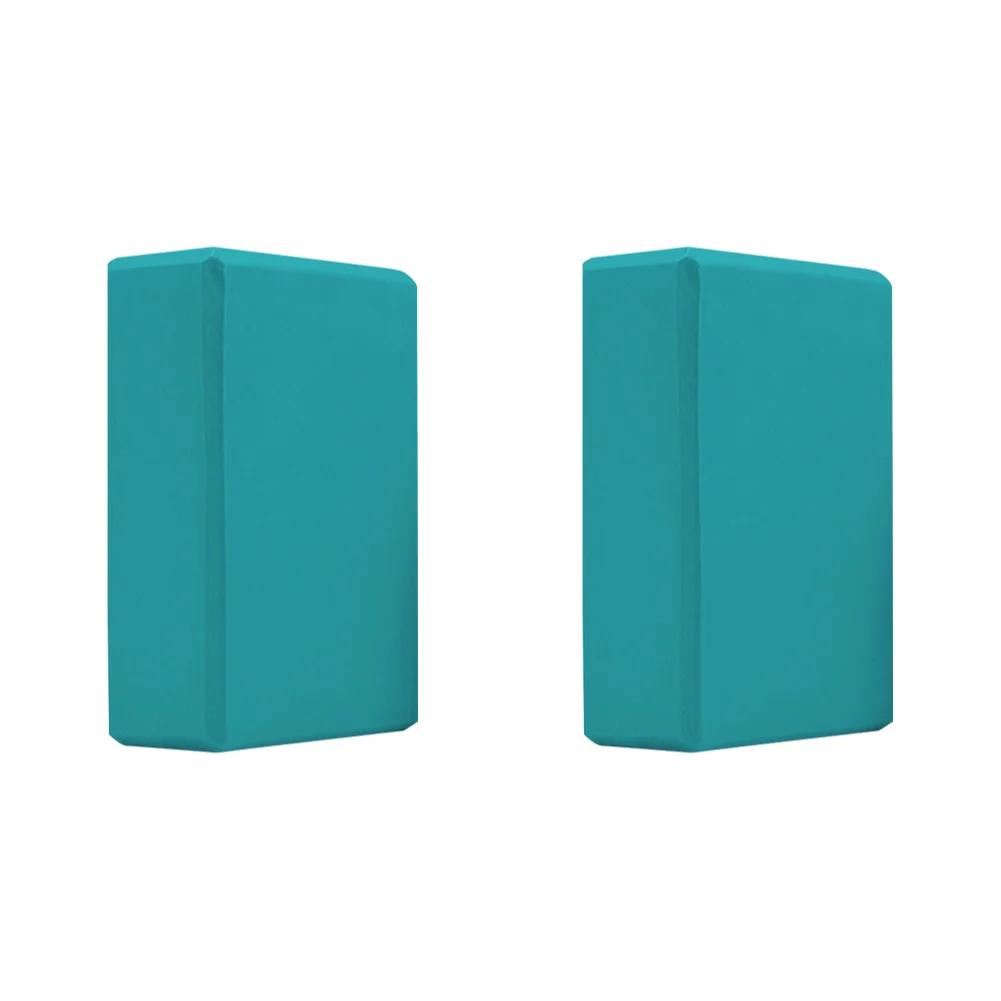 Блок для йоги из ЭВА Нескользящие кирпичи для баланса для йоги Влагостойкие блоки для йоги высокой плотности Блоки для йоги для формирования тела для йоги пилатеса