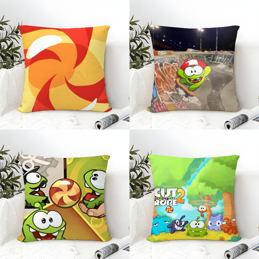 Игра-головоломка C-Cut The Rope 1 Наволочка Льняная наволочка Декор для дивана и дома Чехол для подушки Чехол для подушки