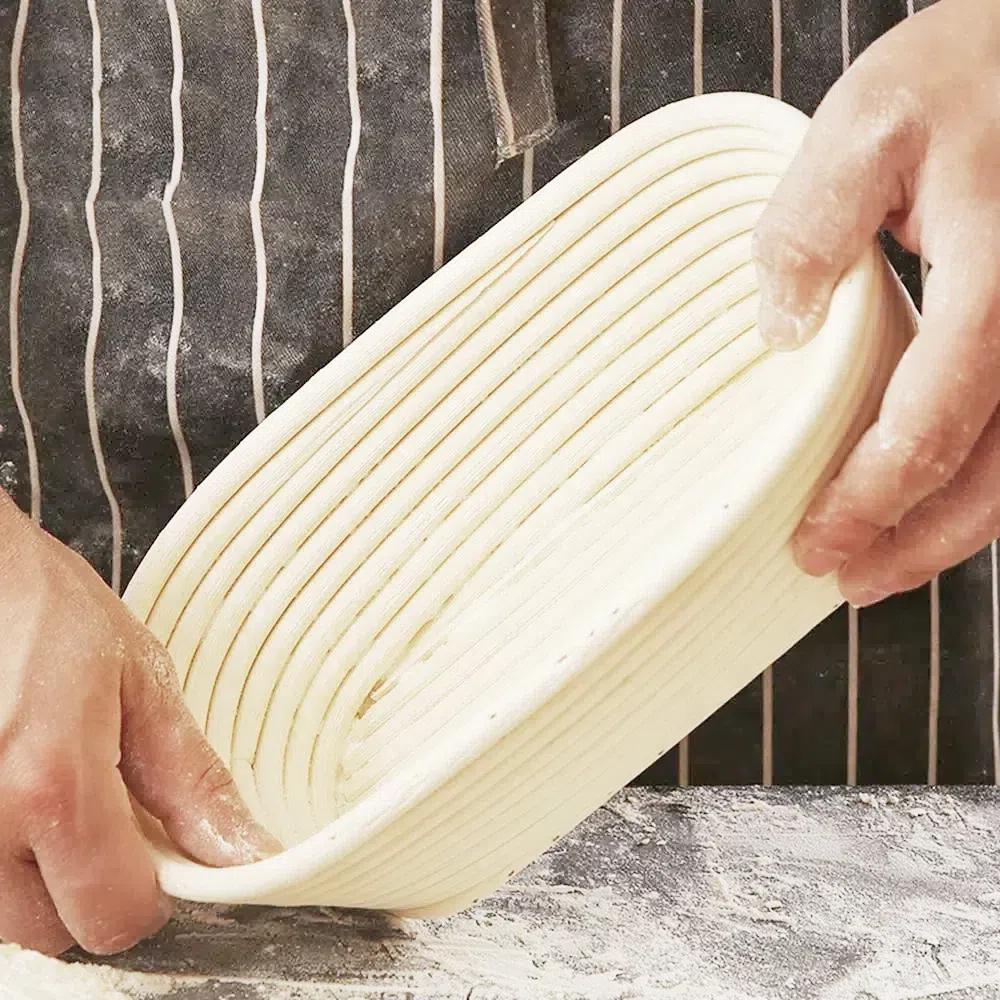 Принадлежности Ручная работа Массовая расстойка Плетеная ротанговая корзина Баннетон Бротформ Вкладыш Корзины Подъем теста