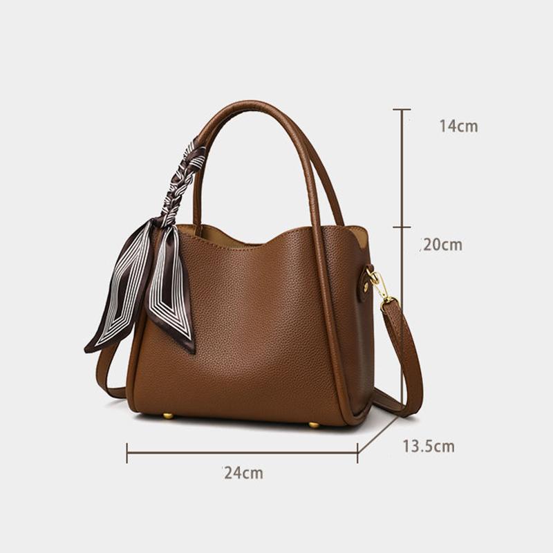 Сумки-ведра из ПУ кожи через плечо, кроссбоди, черные, с ощущением роскоши, большой вместимости, для поездок на работу, модная универсальная сумочка для женщин KTY